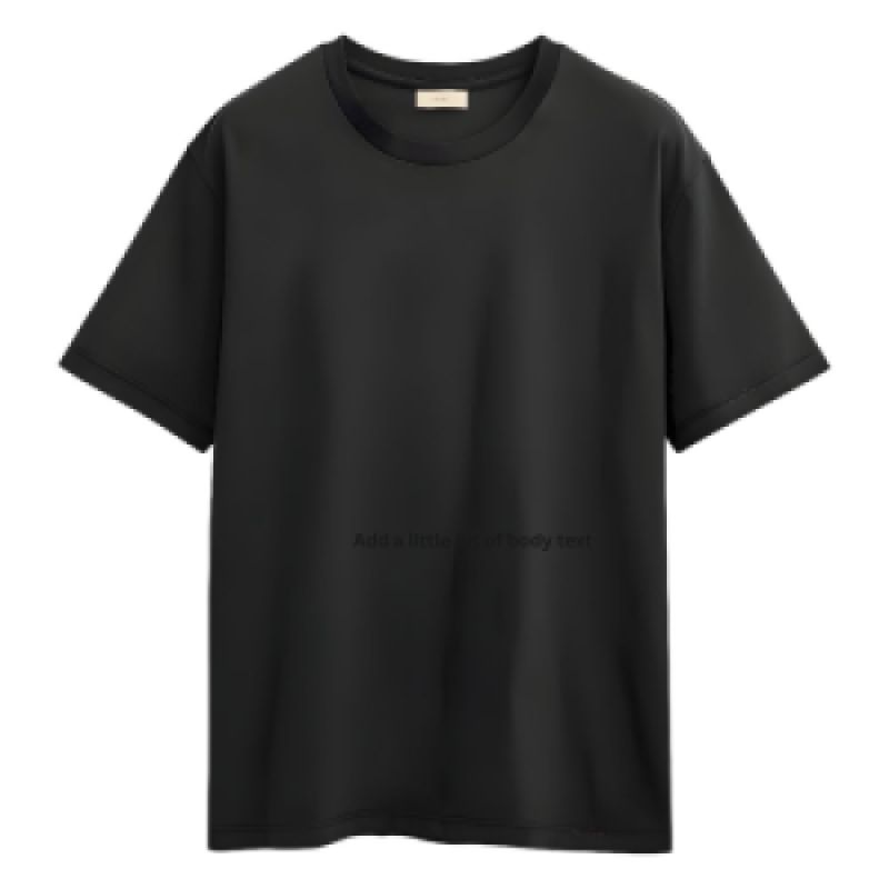 High Quality Black Cotton Men’s Shirt